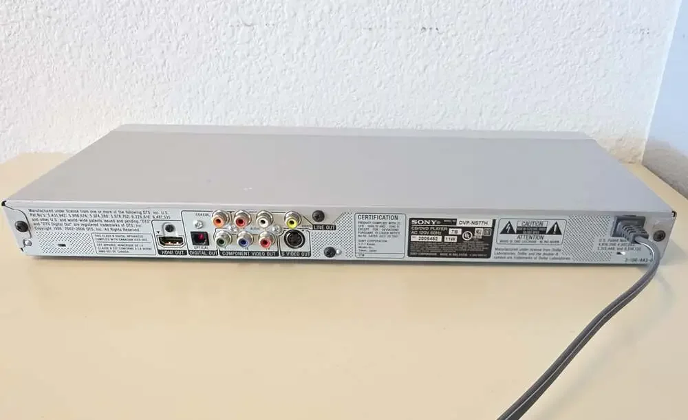 Sony dvp ns71h